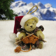 Mrs. Santa Teddy Bear by Hermann-Coburg