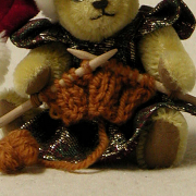 Mrs. Santa Teddy Bear by Hermann-Coburg