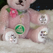 Diamond Rose Teddy Bear by Hermann-Coburg