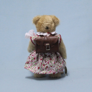 Schulkind Mdchen 22 cm Teddy Bear by Hermann-Coburg