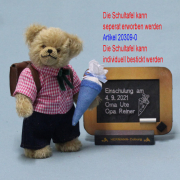 Schulkind Junge 22 cm Teddybr von Hermann-Coburg