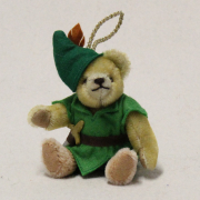 Teddy Peter Pan 13 cm Teddybr von Hermann-Coburg