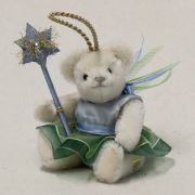 Sweet little Tinkerbell 13 cm Teddy Bear by Hermann-Coburg