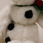 A Snowman for Cuddling 30 cm Teddy Bear by Hermann-Coburg