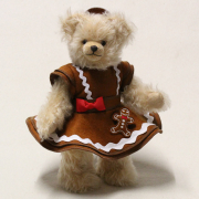 Sweet Gingerbread Lilly 33 cm Teddy Bear by Hermann-Coburg