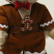 Jolly Gingerbread Man, der lustige Lebkuchenmann 33 cm Teddybr von Hermann-Coburg