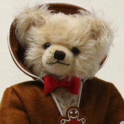 Jolly Gingerbread Man 33 cm Teddy Bear by Hermann-Coburg