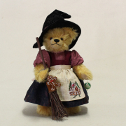 Nibble Witch 33 cm Teddy Bear by Hermann-Coburg