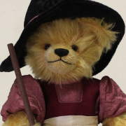 Nibble Witch 33 cm Teddy Bear by Hermann-Coburg