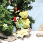 Die Weihnachtsgurke Ornament 14 cm Teddybär von Hermann-Coburg