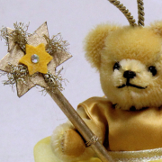My Lucky Star Ornament 14 cm Teddy Bear by Hermann-Coburg