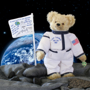 50 Years Lunar Landung 35 cm Teddy Bear by Hermann-Coburg