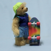Skater Toni 32 cm Teddy Bear by Hermann-Coburg