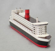 Modell: Kreuzfahrtschiff Holz (Luxusliner) 26 x 4,5 x 8 cm