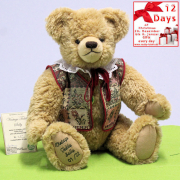 2. Tag  Vintage Teddy Sally Archivmuster Nr. 001 43 cm Teddy Bear by Hermann-Coburg