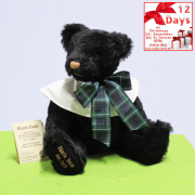 5. Tag  Black Bear  Archivmuster Nr. 001 40 cm Teddy Bear by Hermann-Coburg