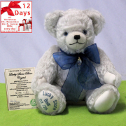 8. Tag Lucky Stone Bear - Bergkristall Archivmuster Nr. 001 29 cm Teddy Bear by Hermann-Coburg