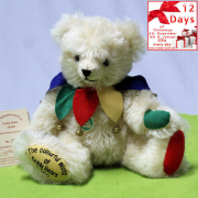 9. Tag  Elementarfarbenbär - Die bunte Welt der Teddybären Archivmuster Nr. 000 32 cm Teddy Bear by Hermann-Coburg