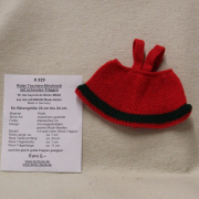 Roter Trachten-Strickrock mit schmalen Trägern by Hermann-Coburg Roter Trachten-Strickrock mit schmalen Trägern by Hermann-Coburg