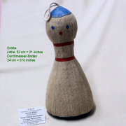 Kegel-Objekt mit zwei Halsstreifen Renate Mller