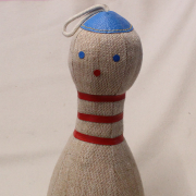 Kegel-Objekt mit drei Halsstreifen Renate Mller