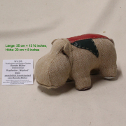 kleines Rupfentier Nilpferd Renate Mller